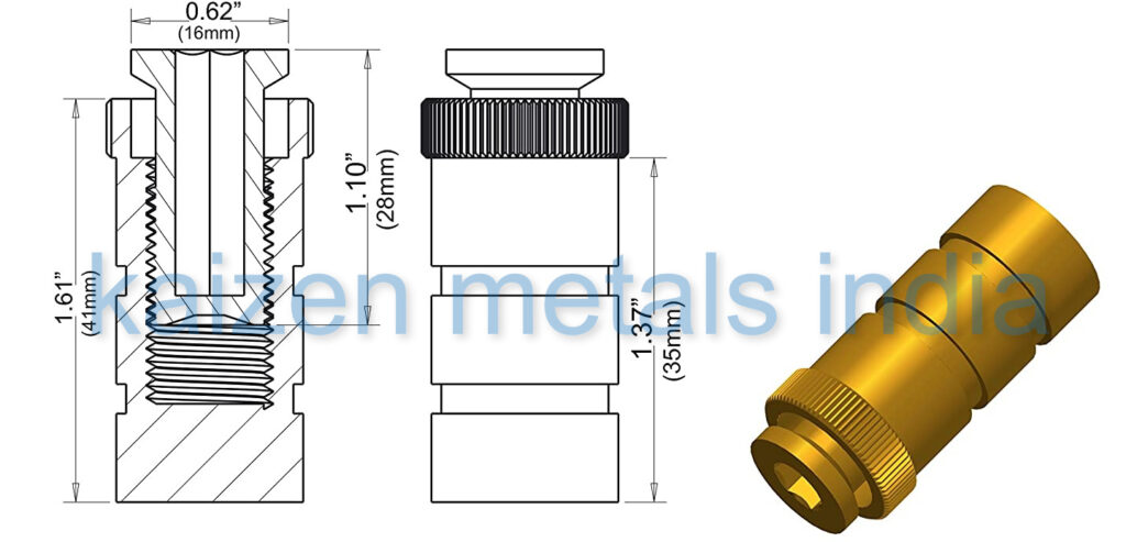 brass key hole anchors