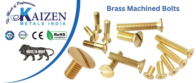 brass machined bolts