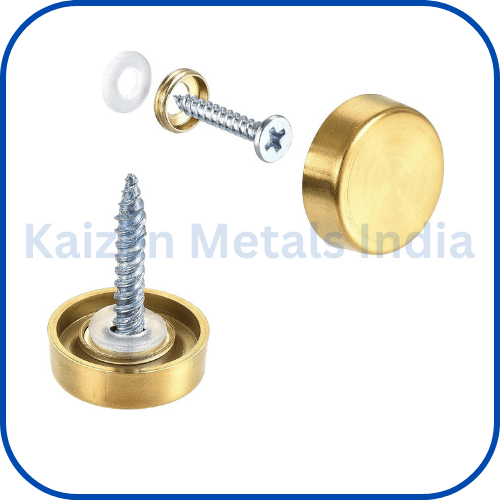 brass mirror screws