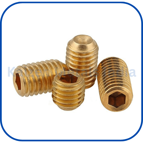 Brass Grub Screws | Tappex Type Brass Inserts