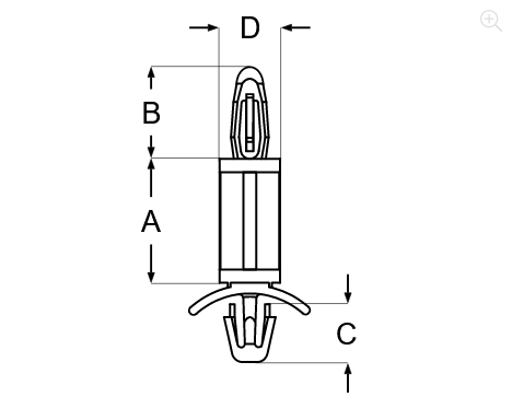 pcb spacer drawing