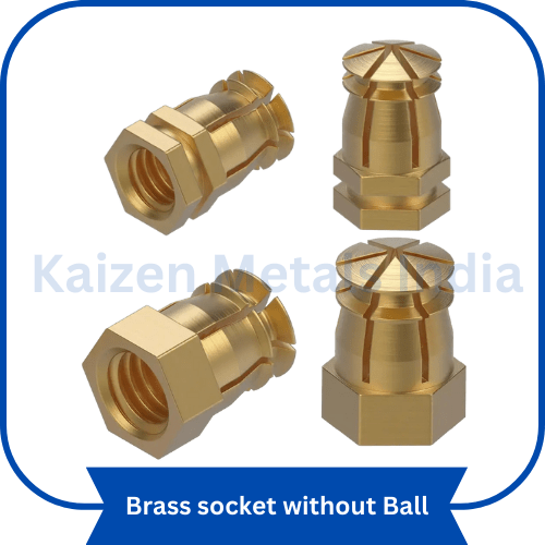 brass socket without ball