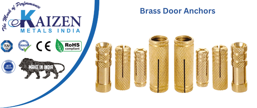 brass door anchors