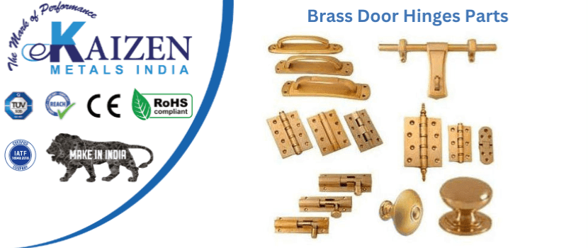 brass door hinges parts