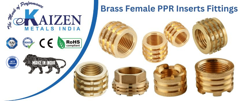 brass female ppr inserts fittings