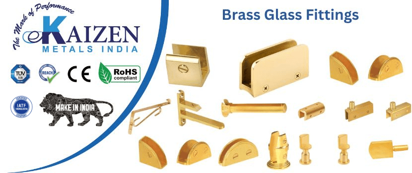 brass glass fittings