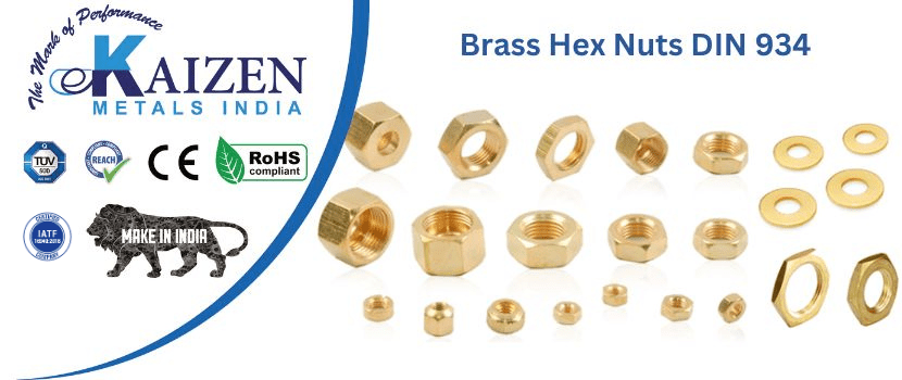 brass hex nuts din 934