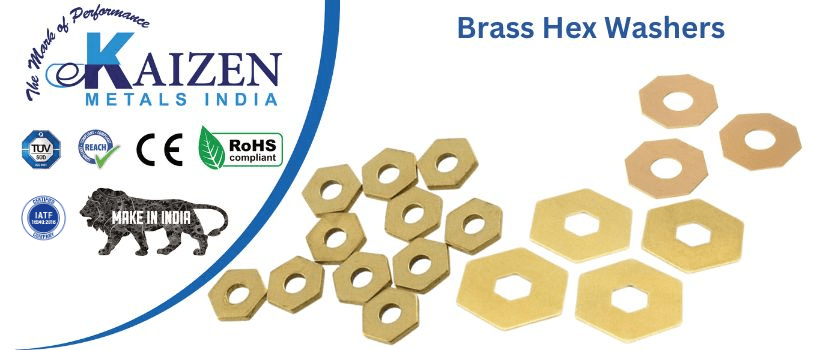 brass hex washers