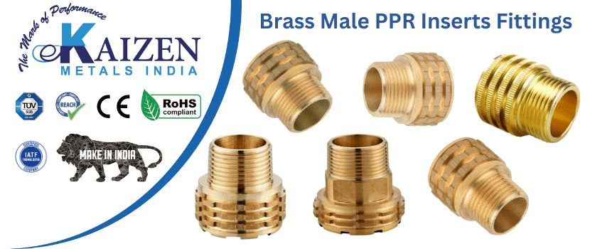 brass male ppr inserts fittings