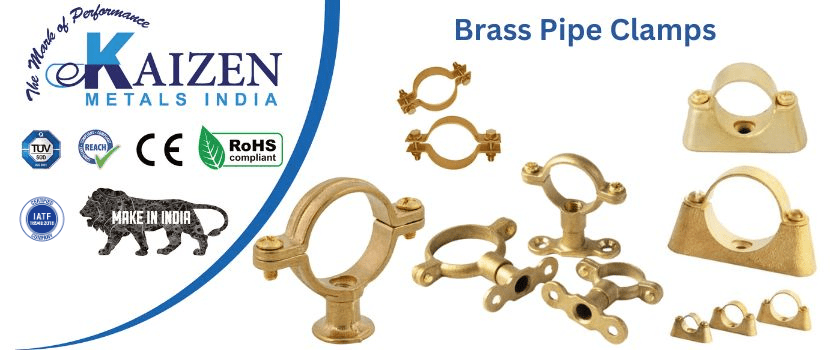 brass pipe clamps