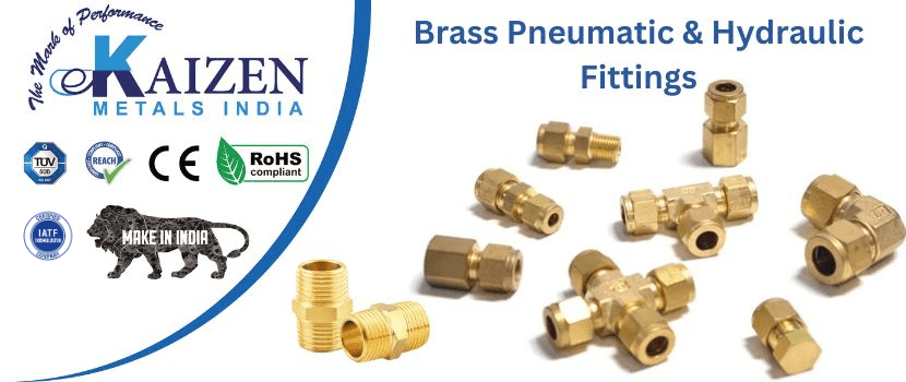 brass pneumatic  hydraulic fittings