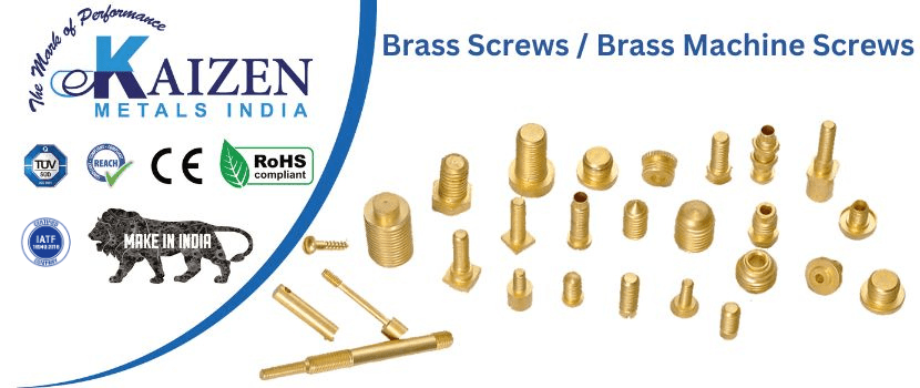 brass screws   brass machine screws