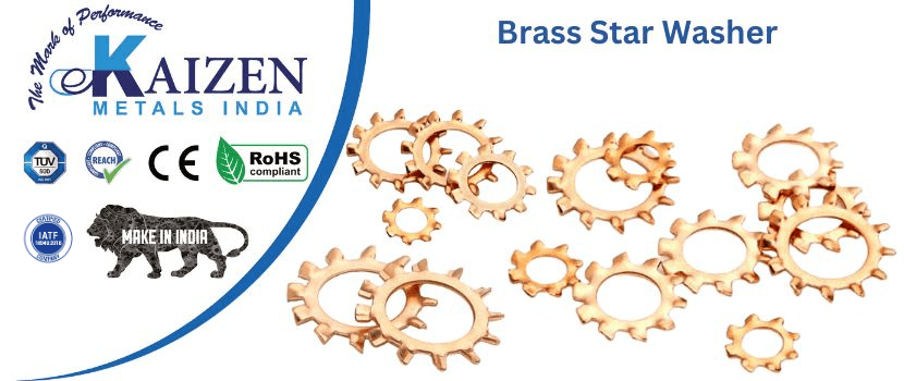 brass star washer