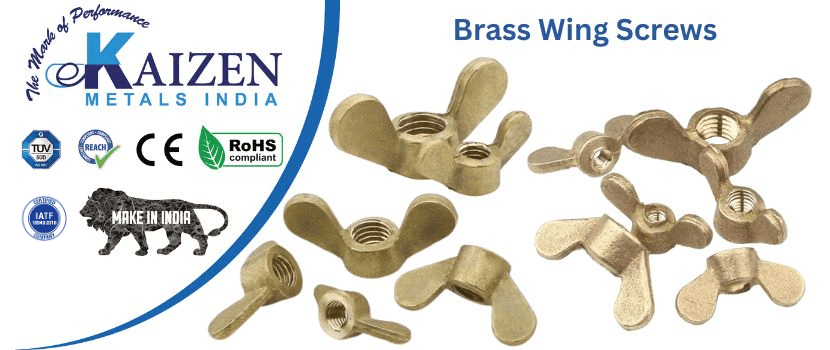 brass wing screws