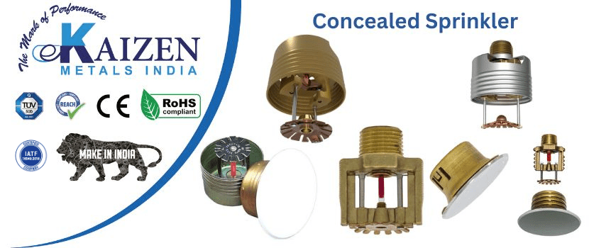 concealed sprinkler