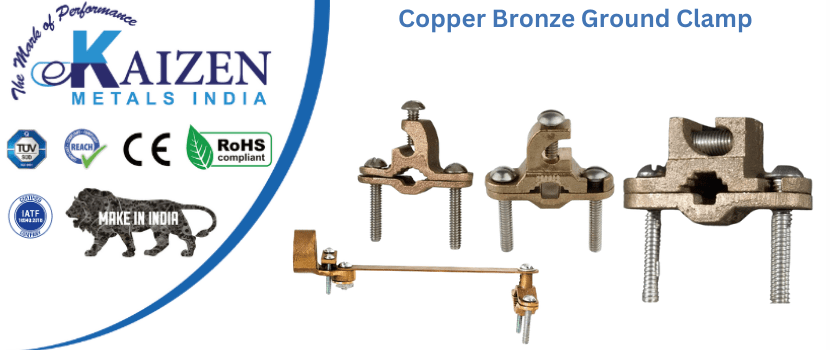 copper bronze ground clamp