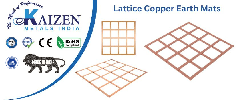 lattice copper earth mats