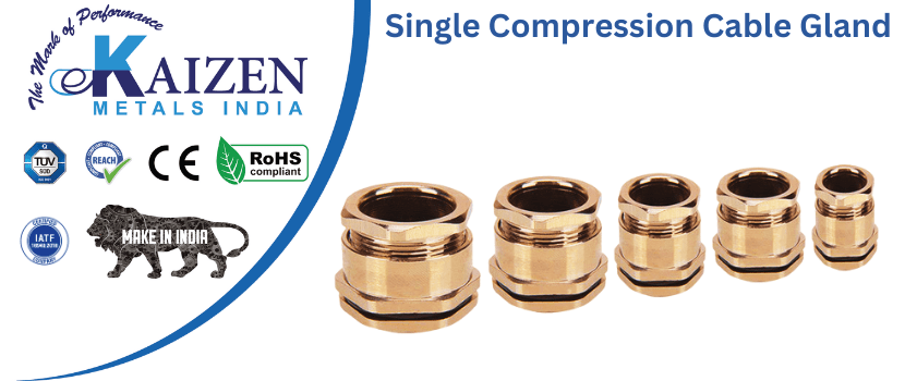 single compression cable gland